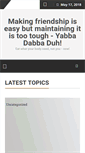 Mobile Screenshot of chatfriendz.com